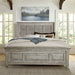 Heartland King Opt California Panel Bed, Dresser & Mirror, Night Stand - Furniture 4 Less (Jacksonville, NC)
