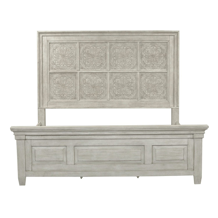 Heartland King Opt Panel Bed, Dresser & Mirror, Chest, Night Stand - Furniture 4 Less (Jacksonville, NC)