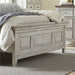 Liberty Furniture Heartland Queen Panel Bed in Antique White - Furniture 4 Less (Jacksonville, NC)