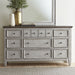 Liberty Furniture Heartland Drawer Dresser in Antique White - Furniture 4 Less (Jacksonville, NC)