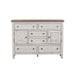 Heartland Drawer Chesser in Antique White - Furniture 4 Less (Jacksonville, NC)