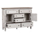 Heartland Drawer Chesser in Antique White - Furniture 4 Less (Jacksonville, NC)