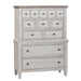 Heartland Drawer Chest in Antique White - Furniture 4 Less (Jacksonville, NC)