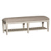 Heartland Bed Bench in Antique White - Furniture 4 Less (Jacksonville, NC)