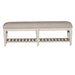 Heartland Bed Bench in Antique White - Furniture 4 Less (Jacksonville, NC)
