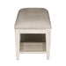 Heartland Bed Bench in Antique White - Furniture 4 Less (Jacksonville, NC)