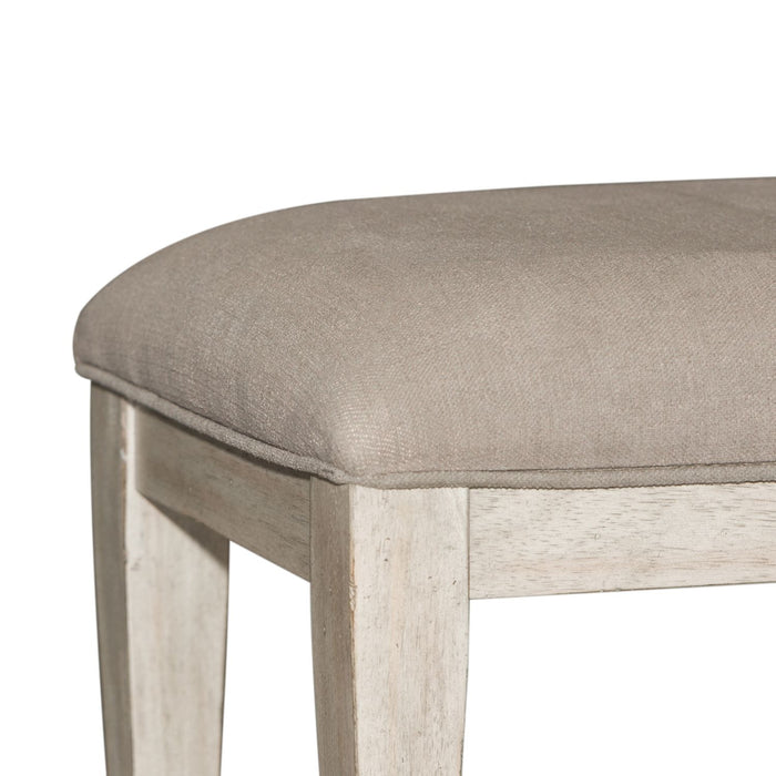 Heartland Bed Bench in Antique White - Furniture 4 Less (Jacksonville, NC)