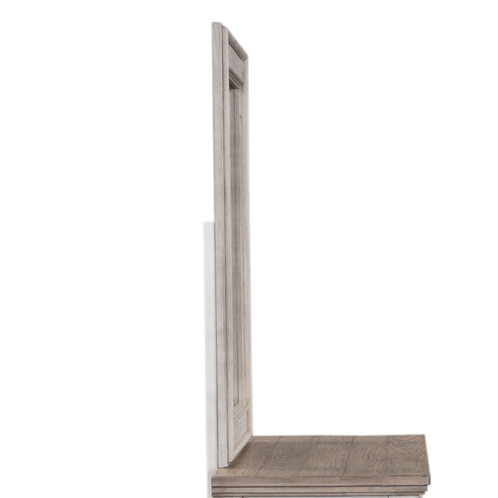 Heartland Landscape Mirror in Antique White - Furniture 4 Less (Jacksonville, NC)