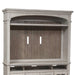 Liberty Heartland 66" Entertainment TV Stand with Hutch in Antique White - Furniture 4 Less (Jacksonville, NC)