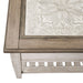 Heartland Rect Ceiling Tile Cocktail Table in Antique White - Furniture 4 Less (Jacksonville, NC)