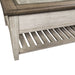 Heartland Rect Ceiling Tile Cocktail Table in Antique White - Furniture 4 Less (Jacksonville, NC)