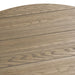 Heartland Round Pedestal Chair Side Table in Antique White - Furniture 4 Less (Jacksonville, NC)