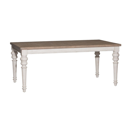 Liberty Furniture Heartland Rectangular Leg Table in Antique White - Furniture 4 Less (Jacksonville, NC)