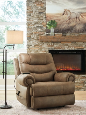 Revived and Restored Power Lift Recliner - Furniture 4 Less (Jacksonville, NC)
