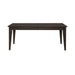 Midland Falls Rectangular Leg Table in ustic Brown - Furniture 4 Less (Jacksonville, NC)