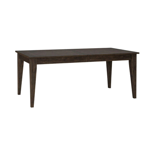 Liberty Furniture Midland Falls Rectangular Leg Table in ustic Brown - Furniture 4 Less (Jacksonville, NC)