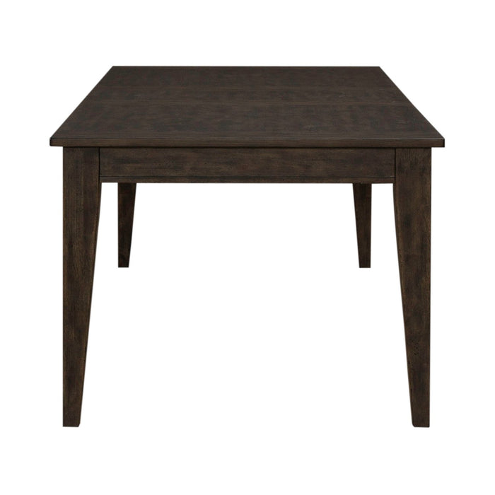 Midland Falls Rectangular Leg Table in ustic Brown - Furniture 4 Less (Jacksonville, NC)