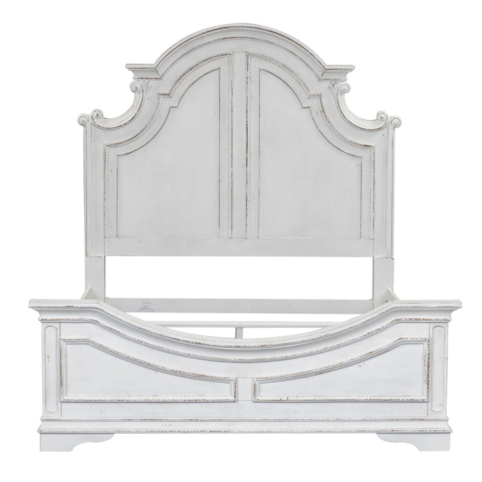 Magnolia Manor King California Panel Bed, Dresser & Mirror, Chest image