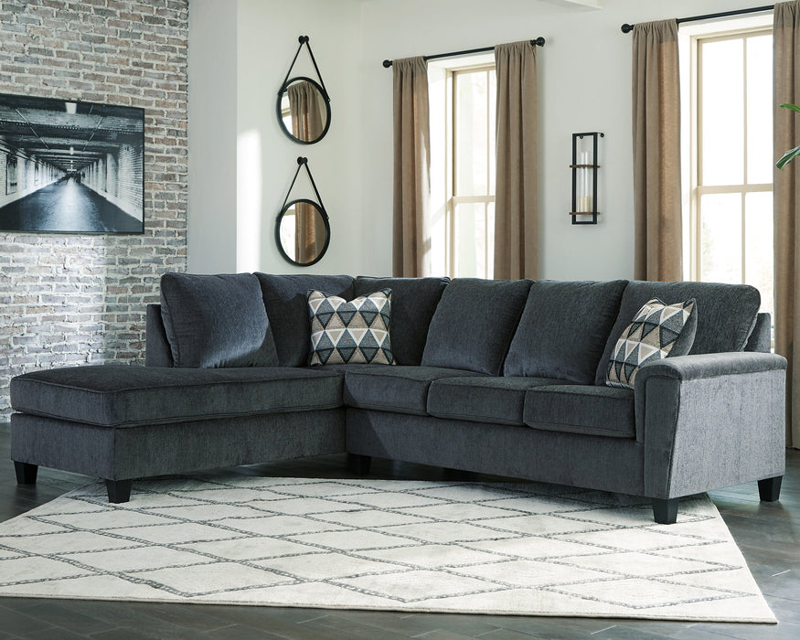 Abinger 2-Piece Sleeper Sectional with Chaise - Furniture 4 Less (Jacksonville, NC)