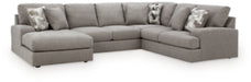 Lindon Sectional with Chaise - Furniture 4 Less (Jacksonville, NC)