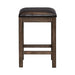 Liberty Furniture Lennox Upholstered Console Stool in Weathered Chestnut - Furniture 4 Less (Jacksonville, NC)