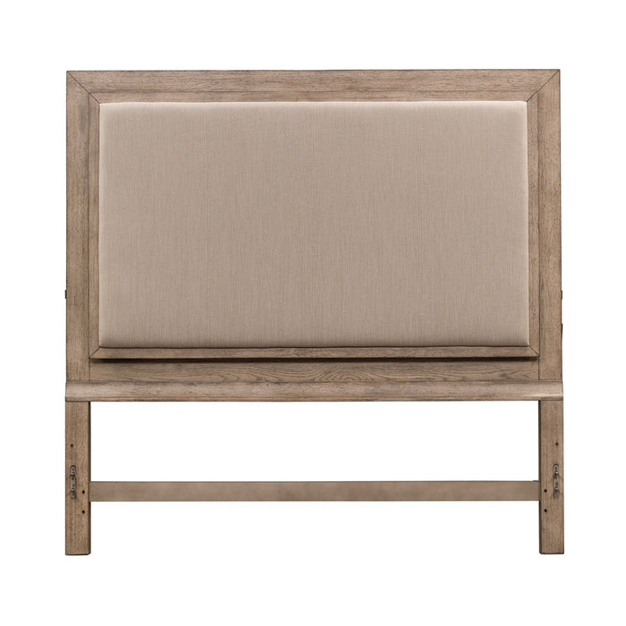 Canyon Road Queen Uph Panel HB w/ Lights - Furniture 4 Less (Jacksonville, NC)