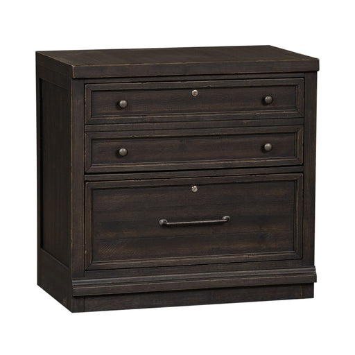 Harvest Home Bunching Lateral File Cabinet in Chalkboard - Furniture 4 Less (Jacksonville, NC)