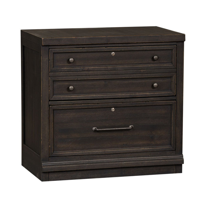 Harvest Home Bunching Lateral File Cabinet in Chalkboard - Furniture 4 Less (Jacksonville, NC)