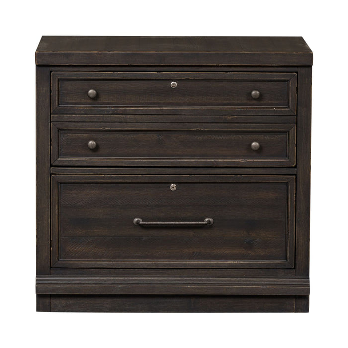Harvest Home Bunching Lateral File Cabinet in Chalkboard - Furniture 4 Less (Jacksonville, NC)