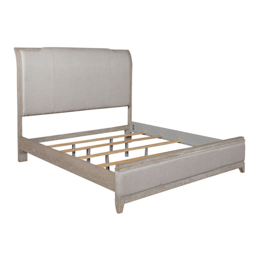 Belmar King California Upholstered Bed, Dresser & Mirror - Furniture 4 Less (Jacksonville, NC)
