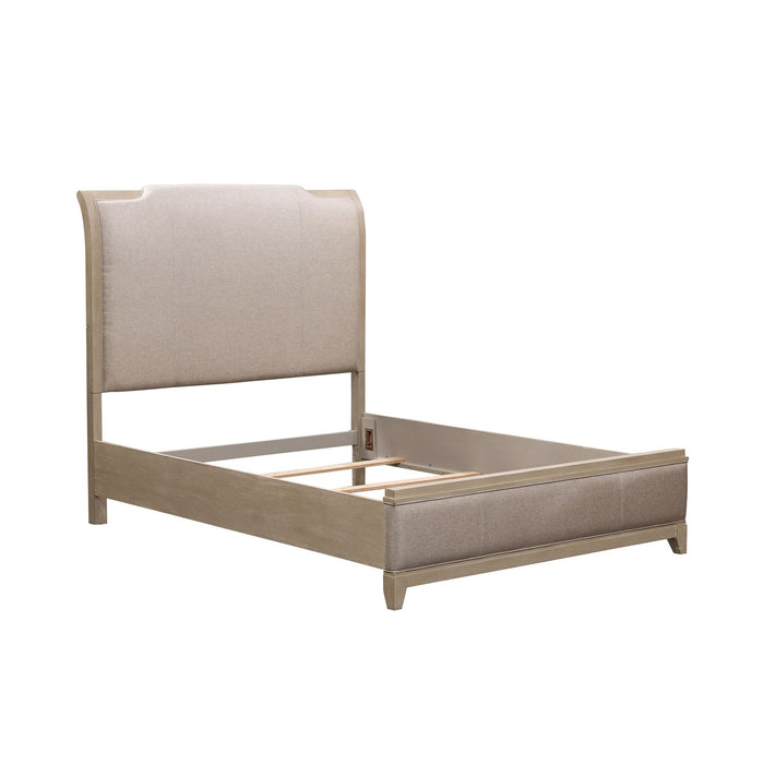 Belmar Queen Upholstered Bed - Furniture 4 Less (Jacksonville, NC)
