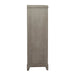 Belmar 5 Drawer Chest in Washed Taupe and Silver Champagne - Furniture 4 Less (Jacksonville, NC)