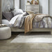 Liberty Furniture Belmar Cal King Panel Bed in Washed Taupe and Silver Champagne - Furniture 4 Less (Jacksonville, NC)