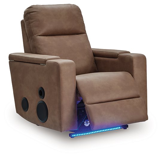 Lorrenton Power Glider Recliner with Audio System - Furniture 4 Less (Jacksonville, NC)