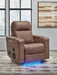 Lorrenton Power Glider Recliner with Audio System - Furniture 4 Less (Jacksonville, NC)