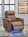 Lorrenton Power Glider Recliner with Audio System - Furniture 4 Less (Jacksonville, NC)