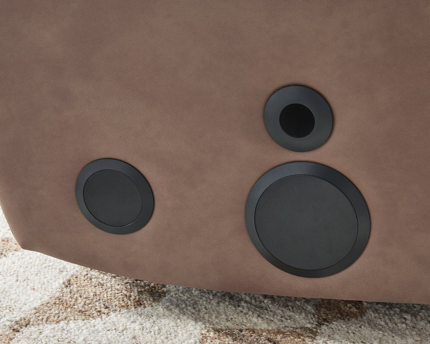 Lorrenton Power Glider Recliner with Audio System - Furniture 4 Less (Jacksonville, NC)