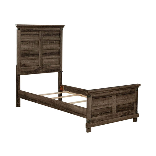 Liberty Furniture Lakeside Haven Opt Twin Panel Bed in Brownstone 903-BR-TPB - Furniture 4 Less (Jacksonville, NC)
