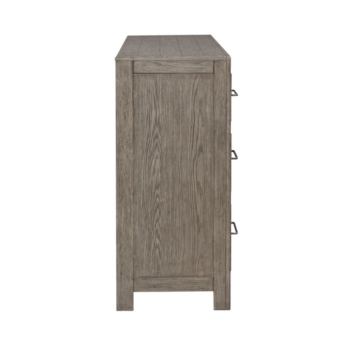 Liberty Furniture Skyview Lodge 9 Drawer Dresser in Cobblestone - Furniture 4 Less (Jacksonville, NC)