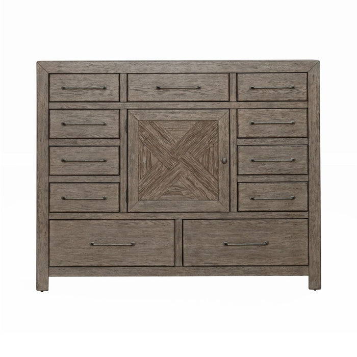Liberty Furniture Skyview Lodge Chesser in Cobblestone - Furniture 4 Less (Jacksonville, NC)