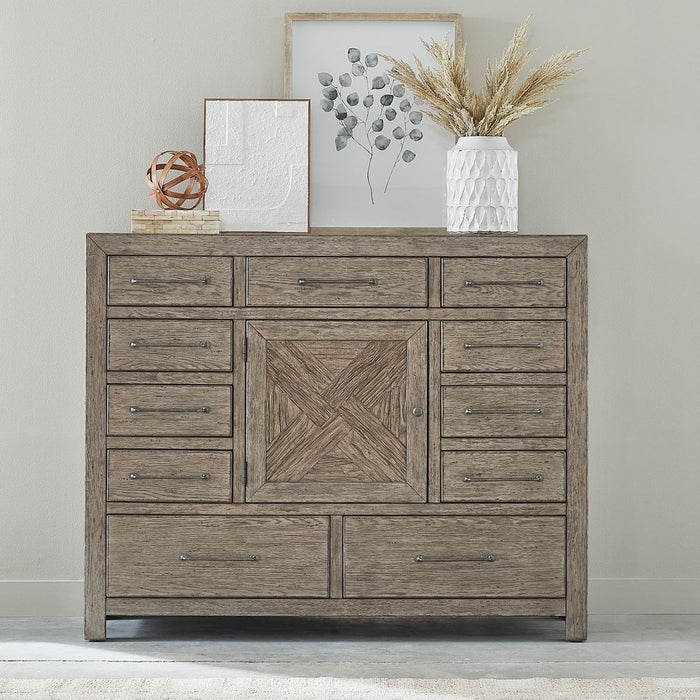 Liberty Furniture Skyview Lodge Chesser in Cobblestone - Furniture 4 Less (Jacksonville, NC)