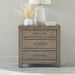 Liberty Furniture Skyview Lodge Nightstand with Charging Station in Cobblestone - Furniture 4 Less (Jacksonville, NC)