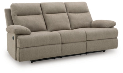 Side-Swipe Reclining Sofa with Drop Down Table - Furniture 4 Less (Jacksonville, NC)