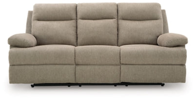 Side-Swipe Reclining Sofa with Drop Down Table - Furniture 4 Less (Jacksonville, NC)