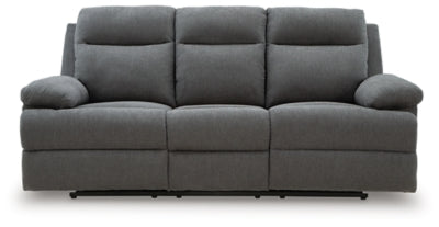 Side-Swipe Reclining Sofa with Drop Down Table - Furniture 4 Less (Jacksonville, NC)