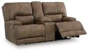 Beckley Place Power Reclining Loveseat with Console - Furniture 4 Less (Jacksonville, NC)