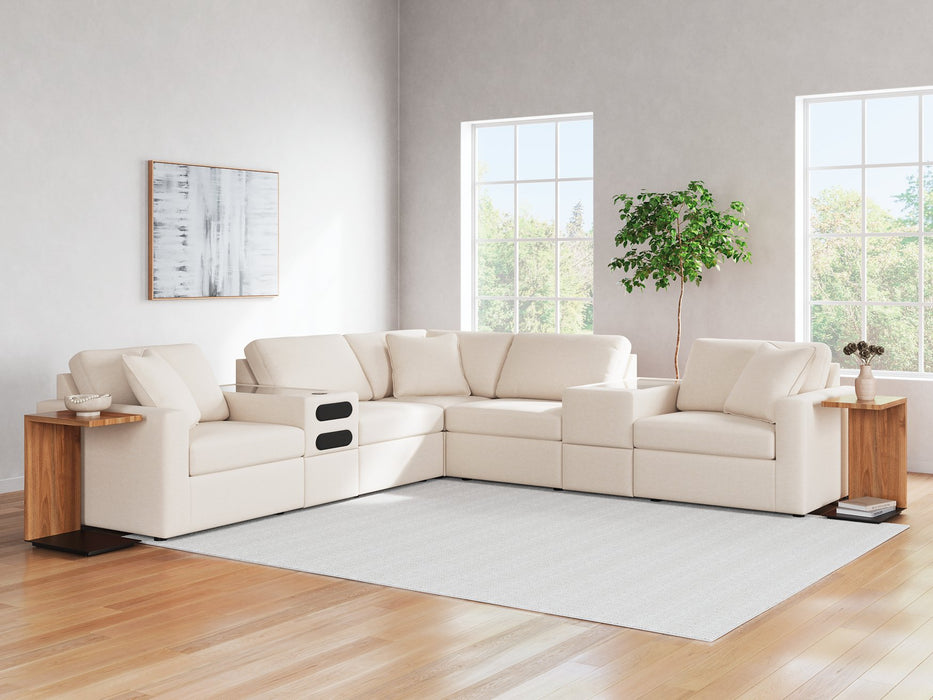 Modmax Balanced Sectional with Audio and Storage Consoles - Furniture 4 Less (Jacksonville, NC)