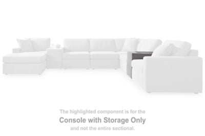 Modmax Balanced Sectional with Audio and Storage Consoles - Furniture 4 Less (Jacksonville, NC)