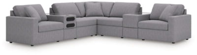 Modmax Balanced Sectional with Audio and Storage Consoles - Furniture 4 Less (Jacksonville, NC)