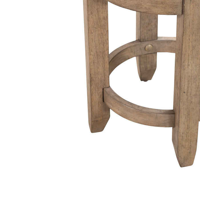 Millstone Uph Console Swivel Stool (RTA) - Furniture 4 Less (Jacksonville, NC)